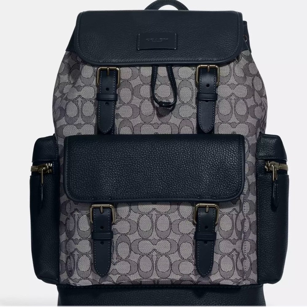 Coach Sprint Backpack In Signature Jacquard